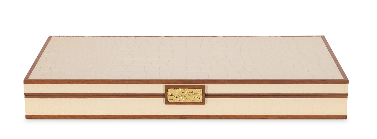 Cream Stacking Boxes