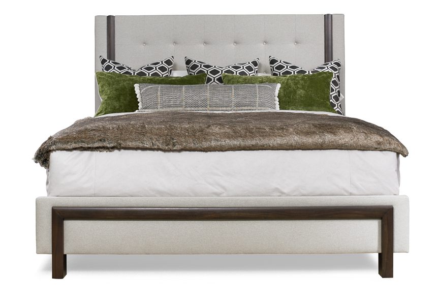 Natasha King Upholstered Bed
