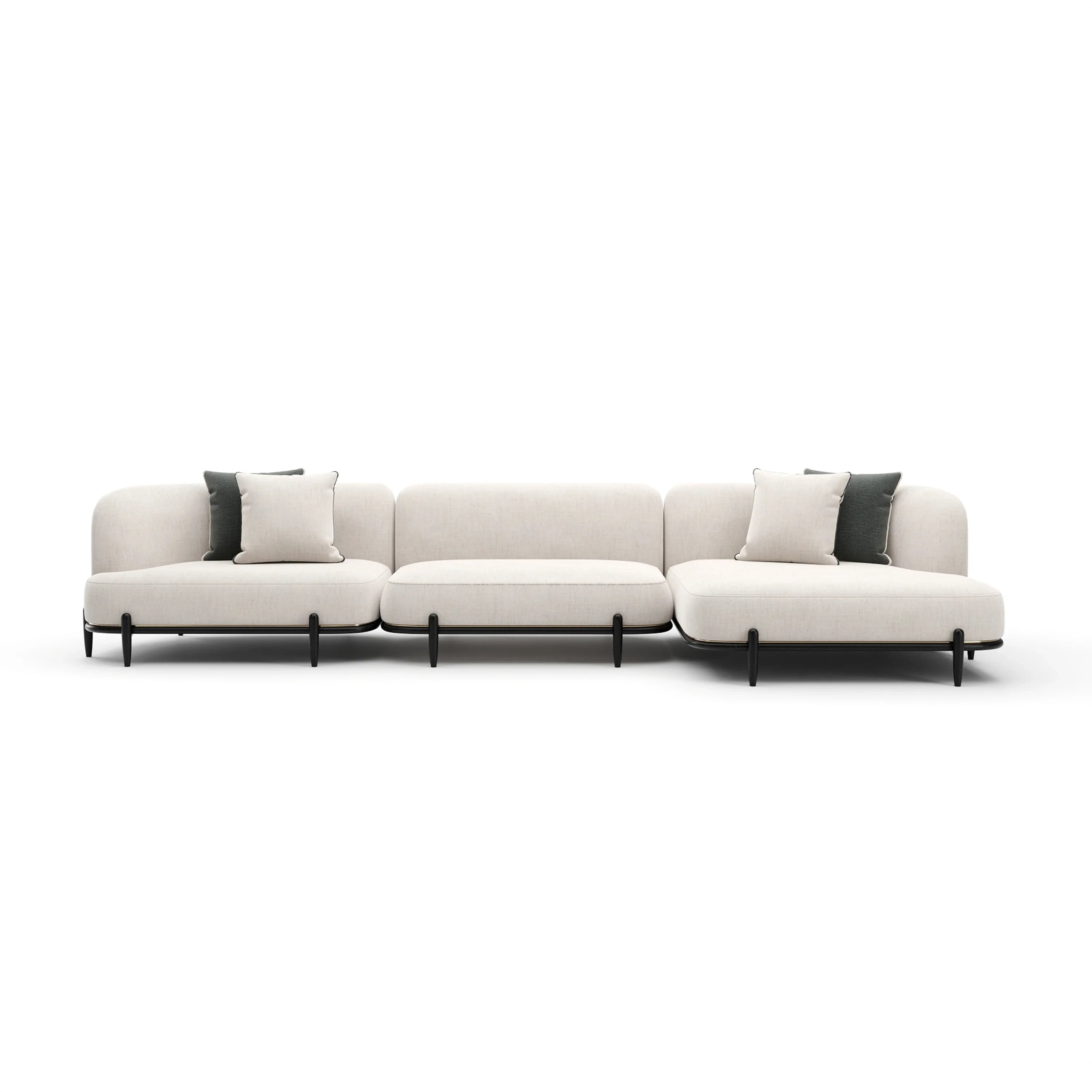 Madera Large Lf Chaise Sectional – Sectionals by Caracole | Sutter & Vale