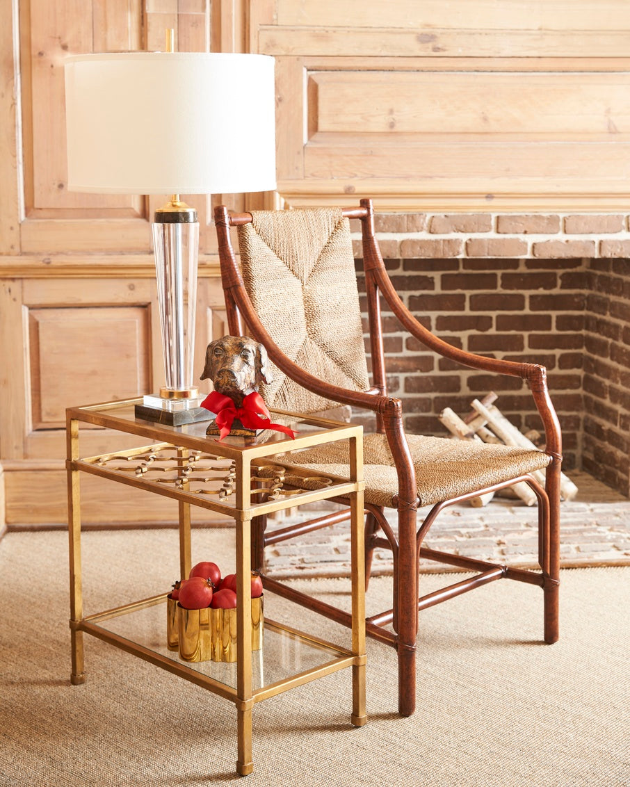 Pacific Coast Table - Gold in 23 / Metal - Chelsea House