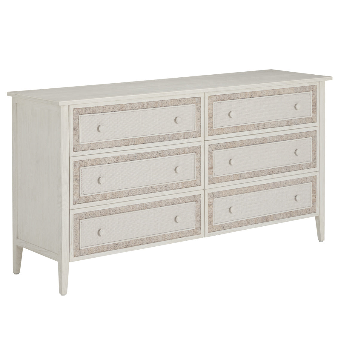 Grand Bermuda Dresser - Whitewash