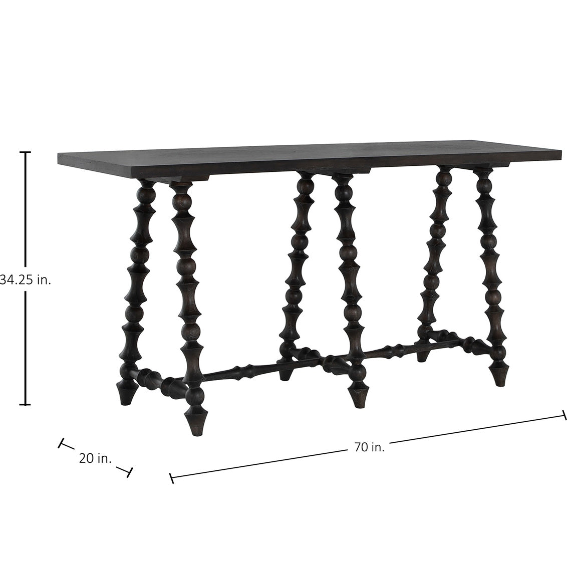Kirkwood Console - Dark