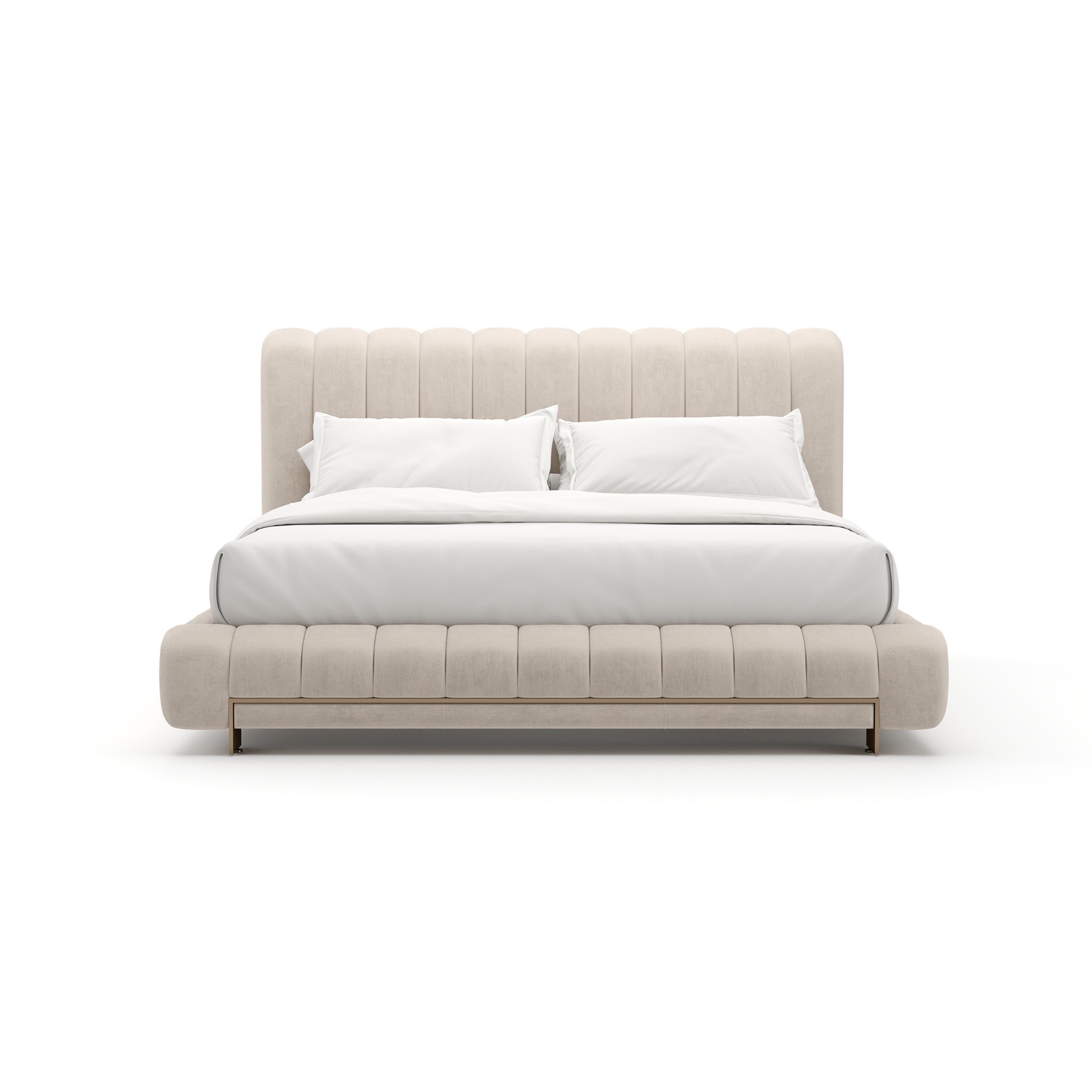 Well Balanced Kg Bed Ecru – Beds by Caracole | Sutter & Vale