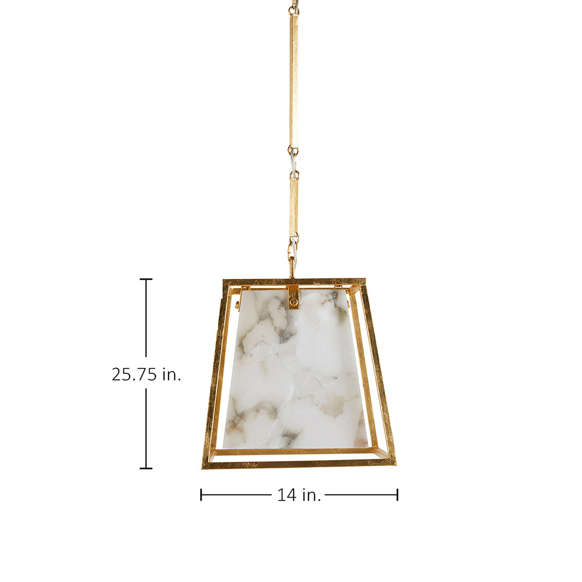 Stacey Chandelier - Gilded Gold
