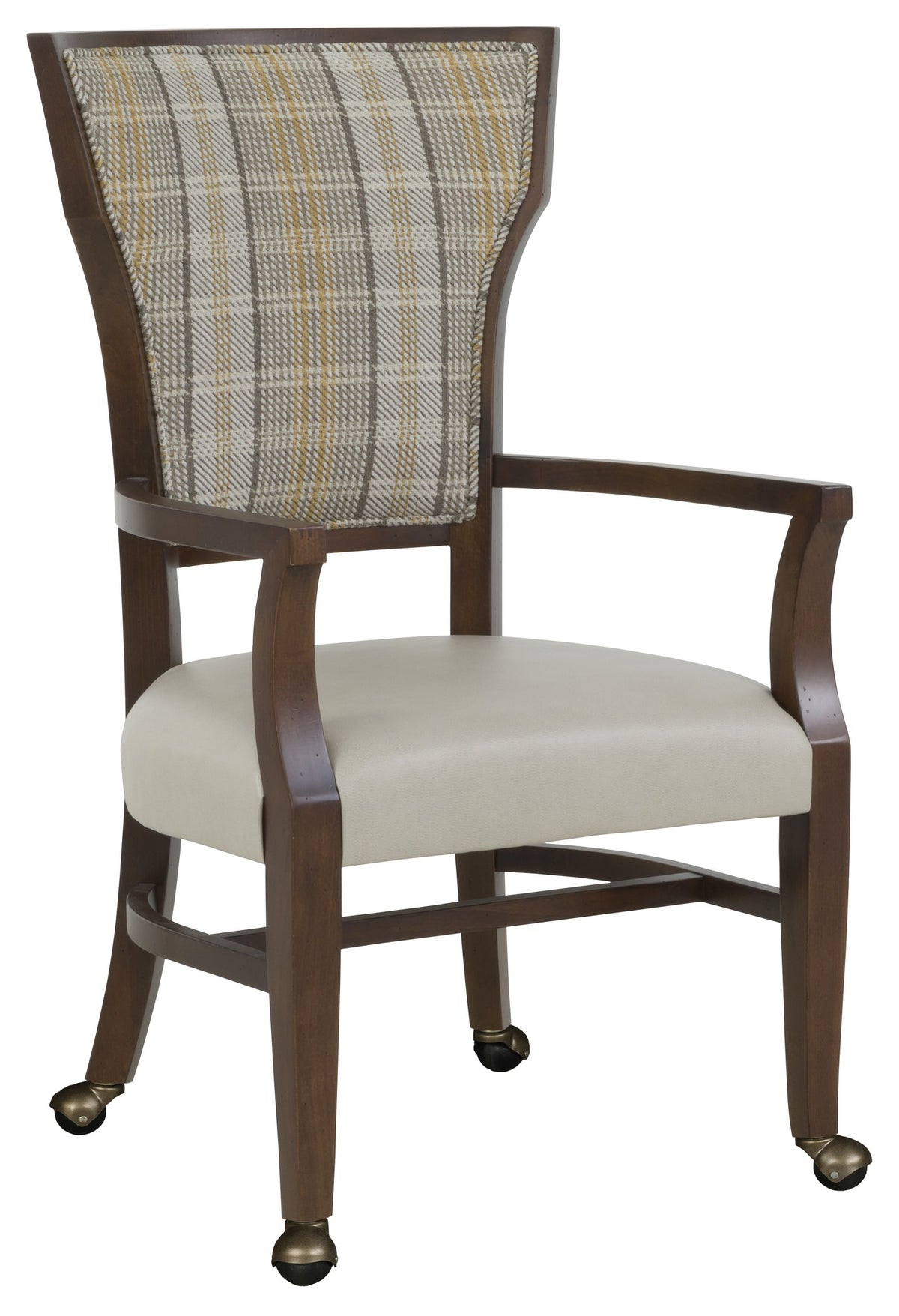 Margaret Leather Arm Chair (L-8709-A4) - Fairfield Chair