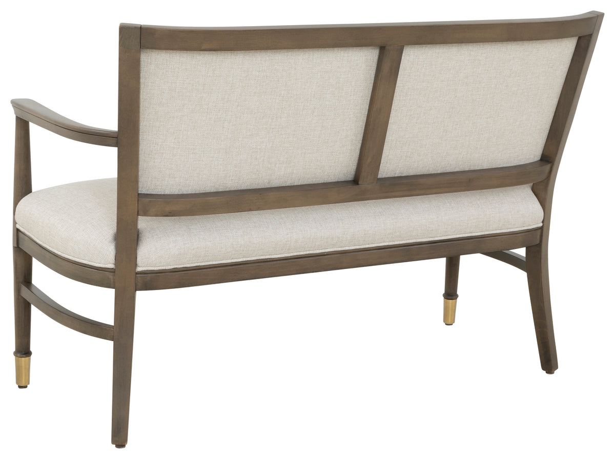 Garland Leather Settee (L-8737-40-6) - Fairfield Chair