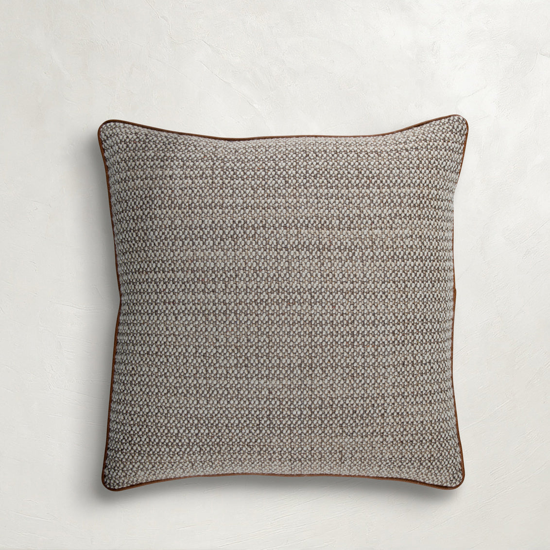 Knotted Wool Cream Poly 20x20
