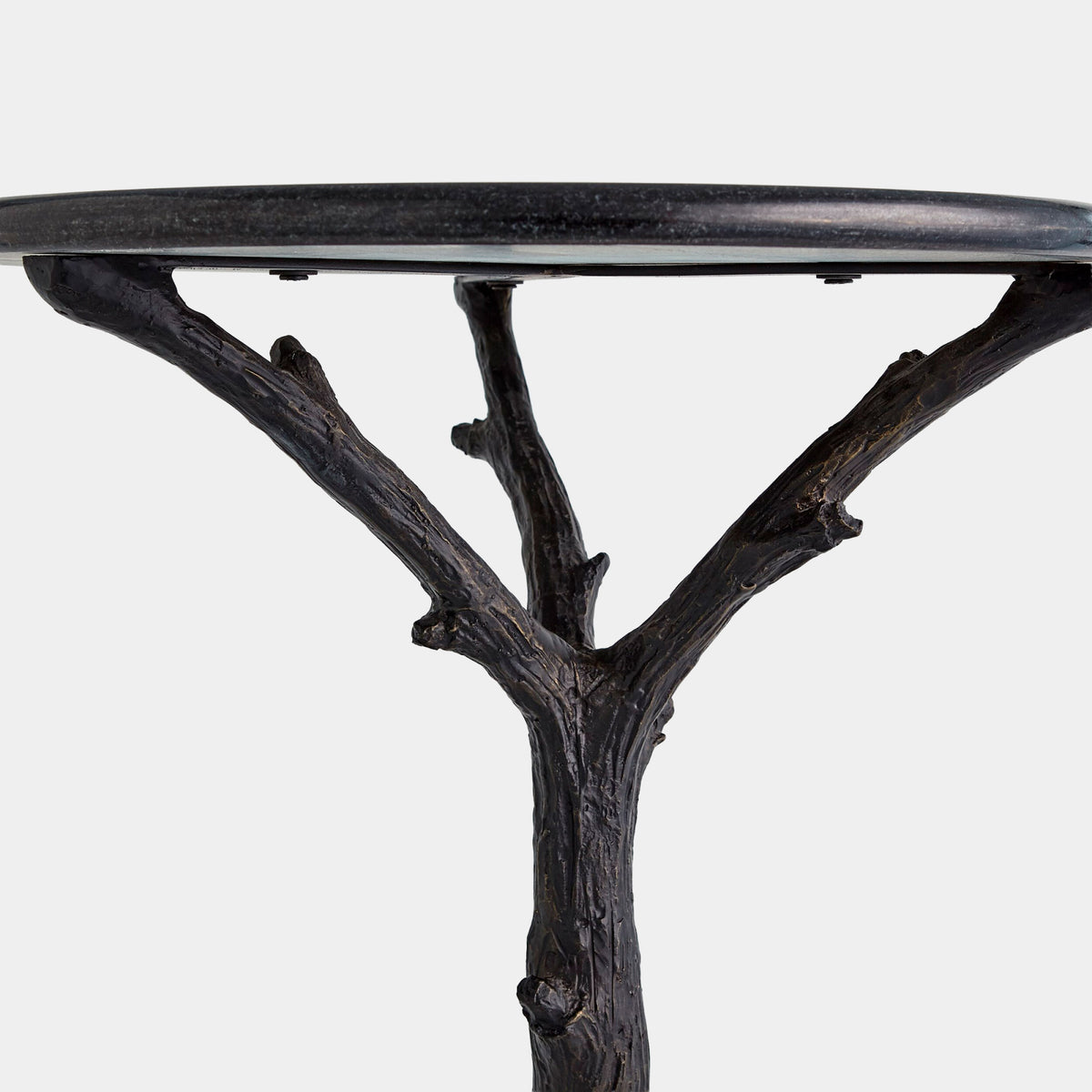 Faux Bois Side Table