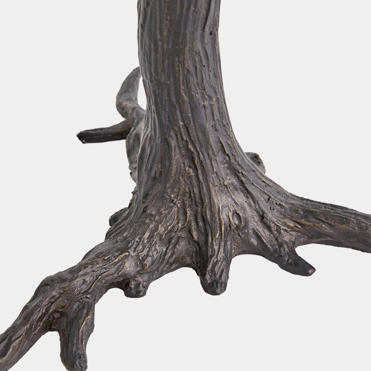 Faux Bois Side Table