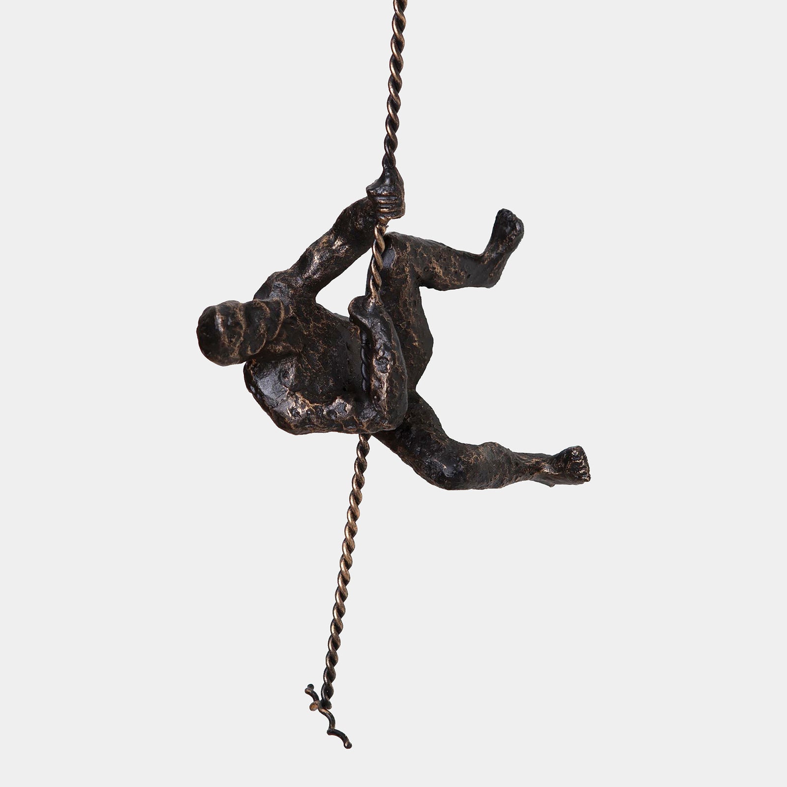 Climbing Man-Wall Mounted-Bronze