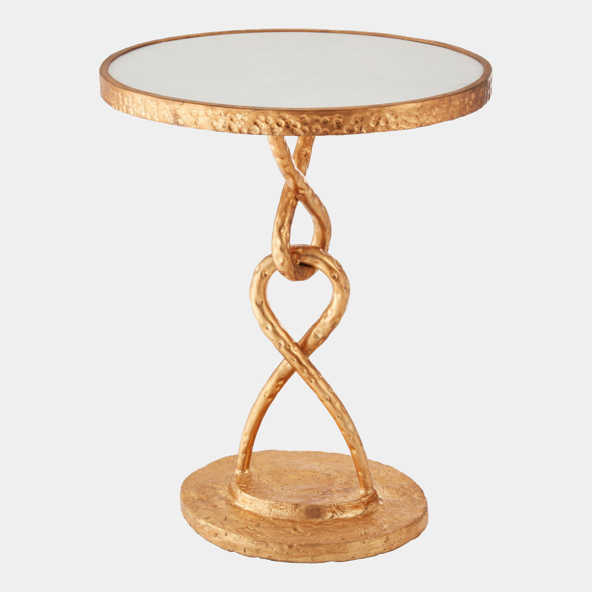 Loop De Loop Table-Gold Leaf