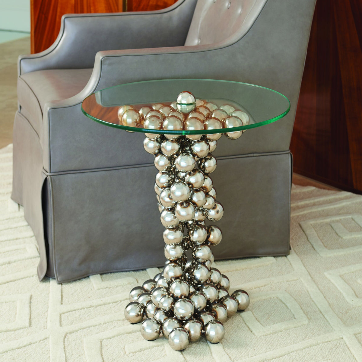 Pasha Table-Nickel