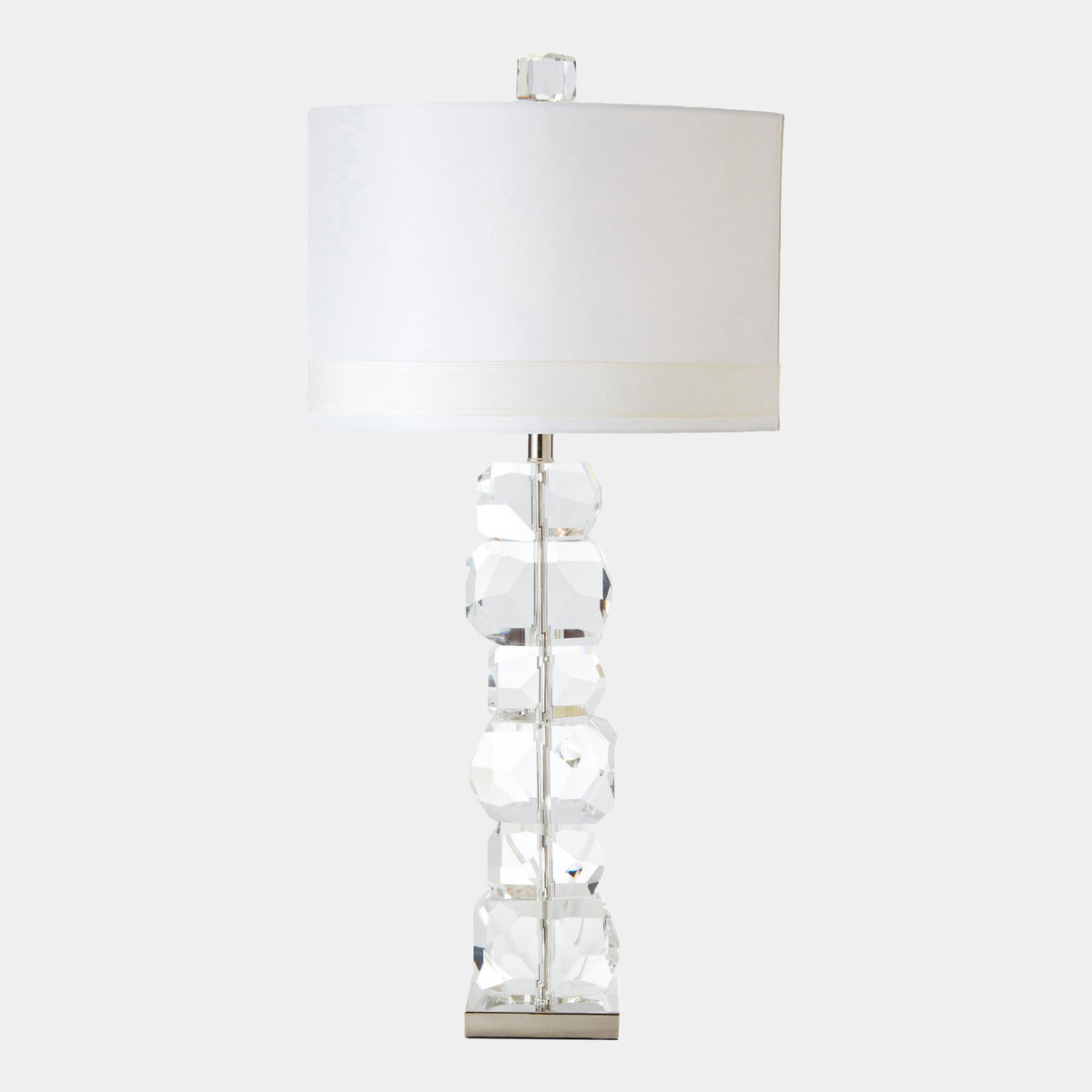 Eleanor Stacked Gemstone Lamp-Tall