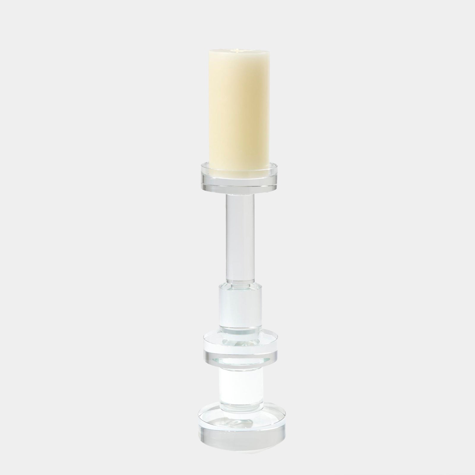 Brilliant Round Pillar Holder-Lg