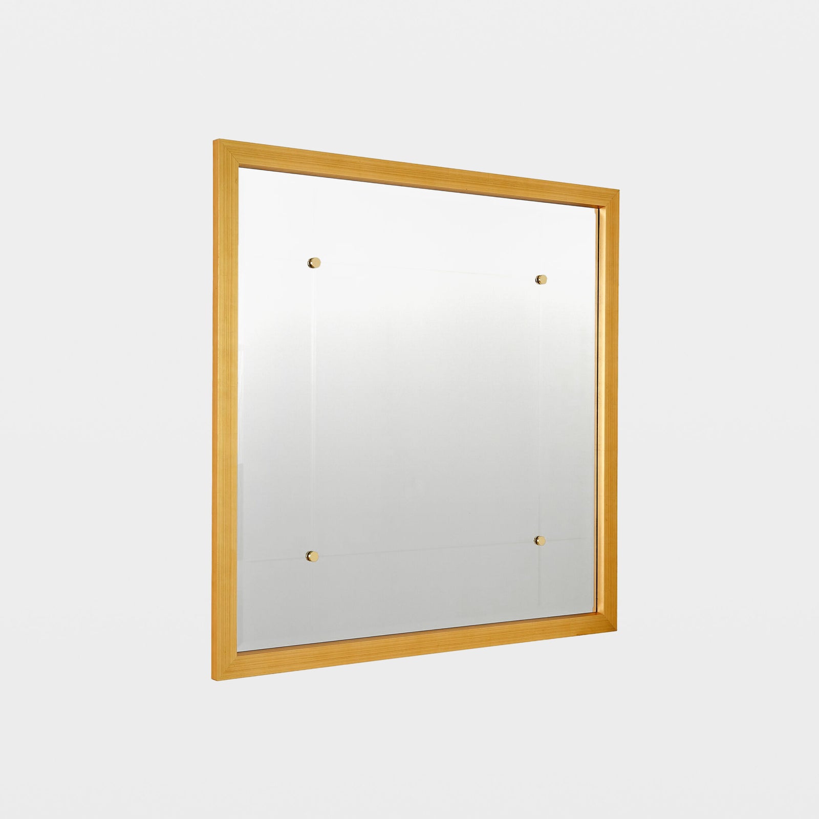 Beaumont Square Mirror-Gold Leaf