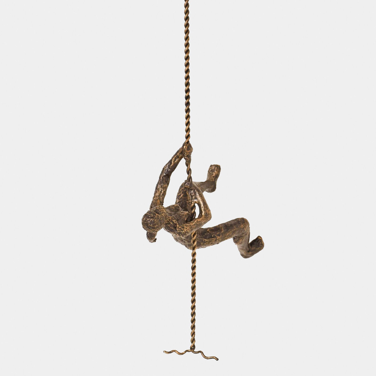 Climbing Woman-Wall Mounted-Bronze
