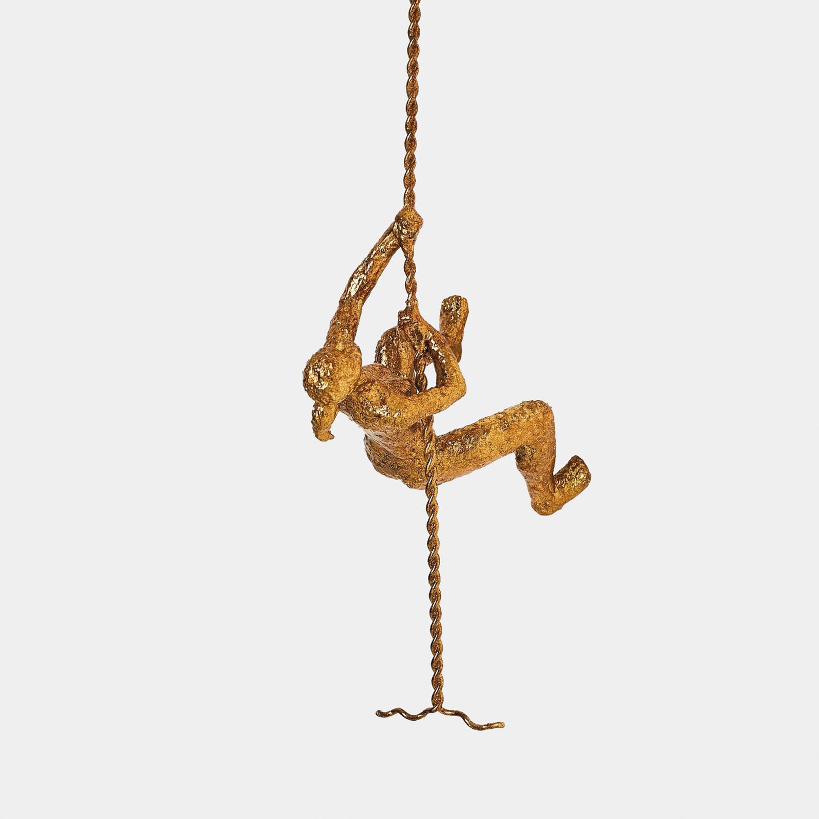 Climbing Woman-Wall Mounted-Thai Gold Leaf