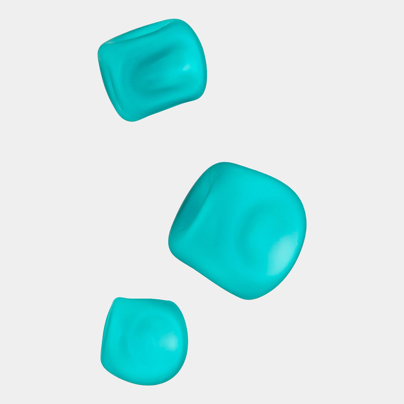 Fossetta Wall Rocks-Frosted Turquoise