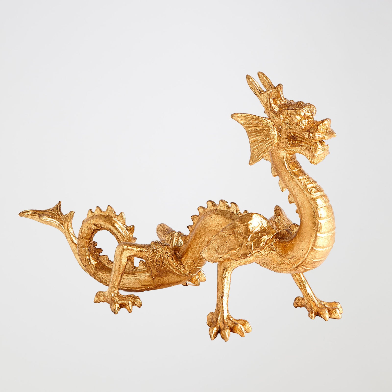 Standing Dragon-Gold Leaf