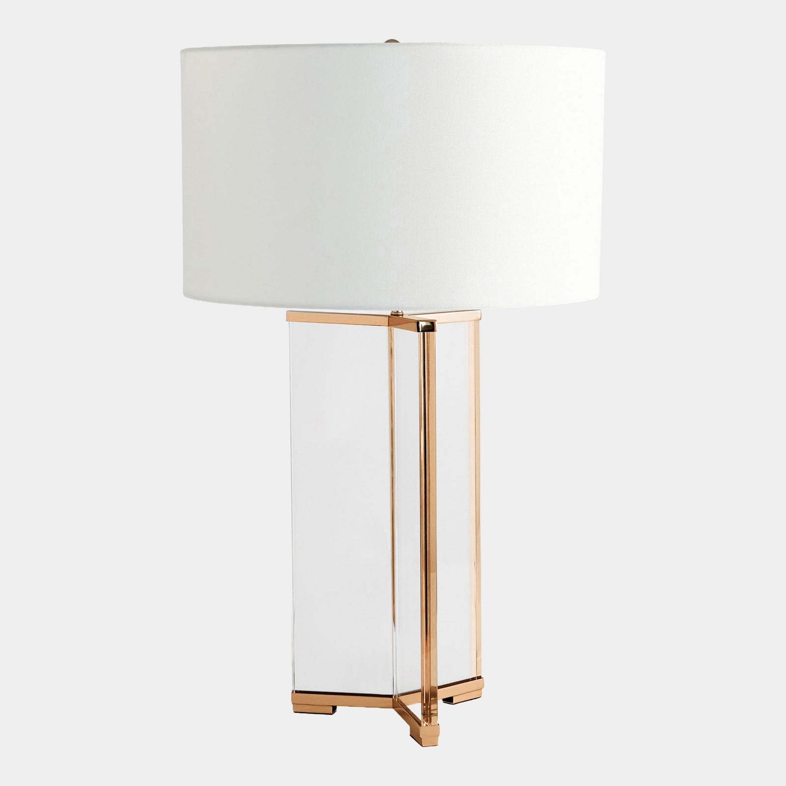 Upsilon Table Lamp-Antique Brass