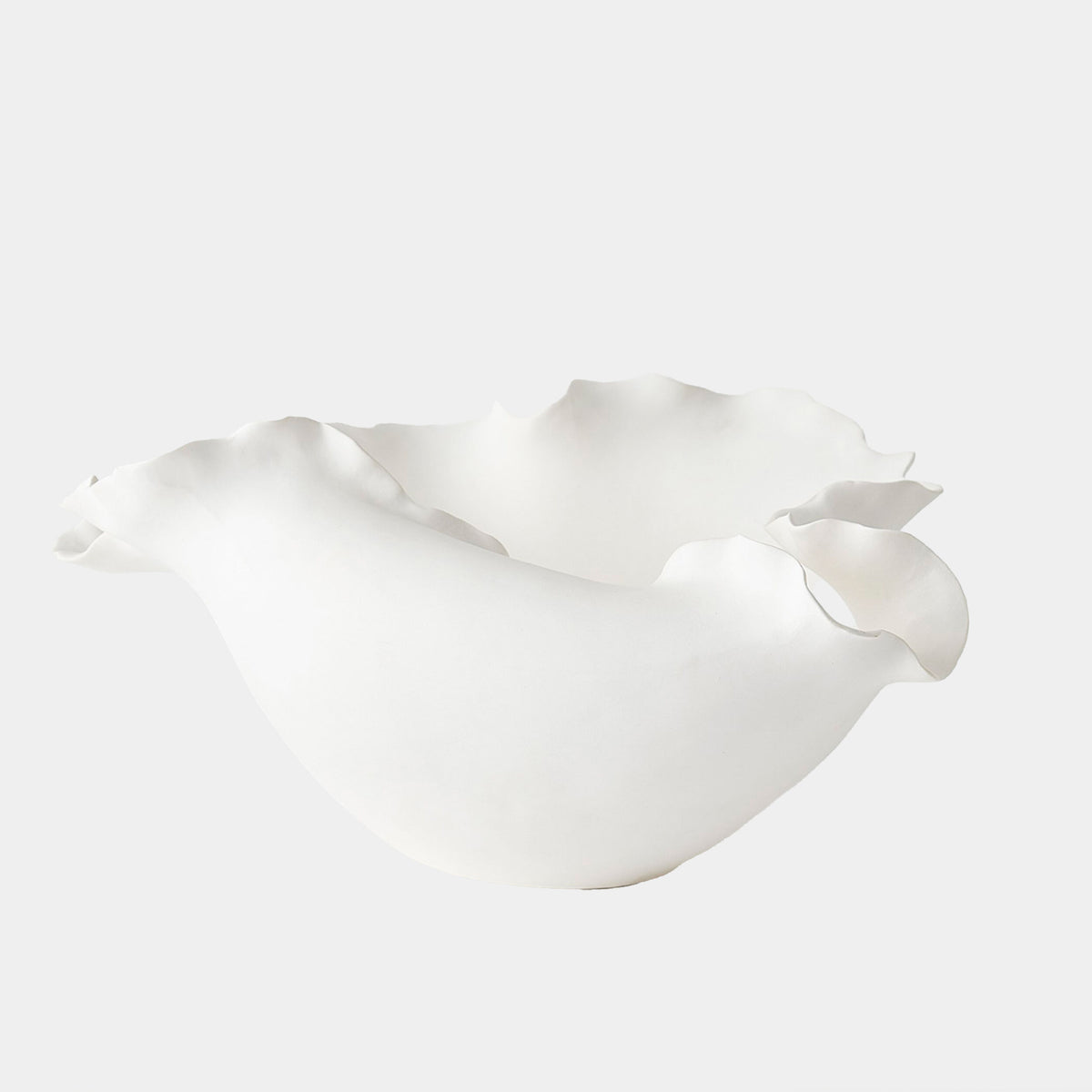 Folios Wide Bowl-Matte White