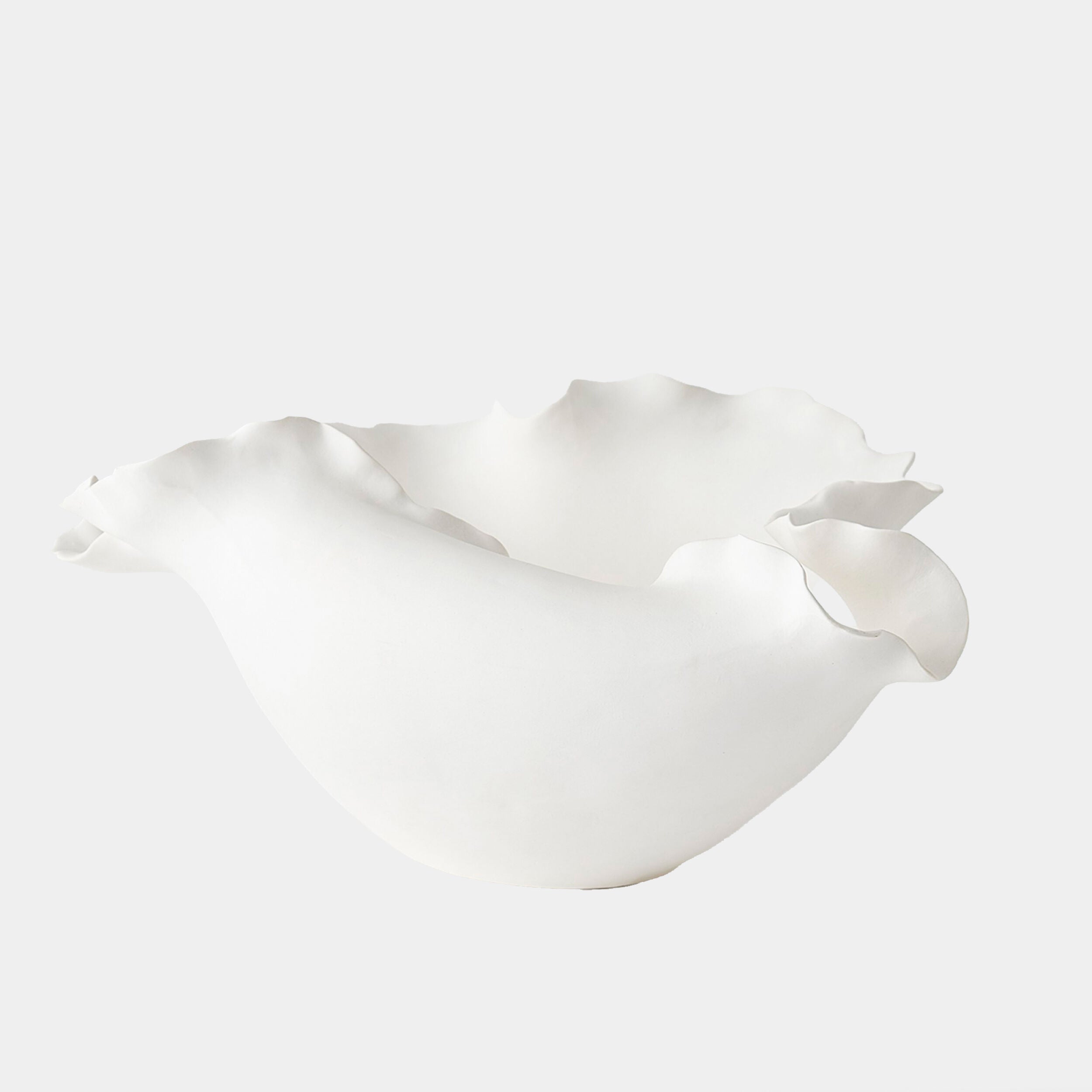 Folios Wide Bowl-Matte White
