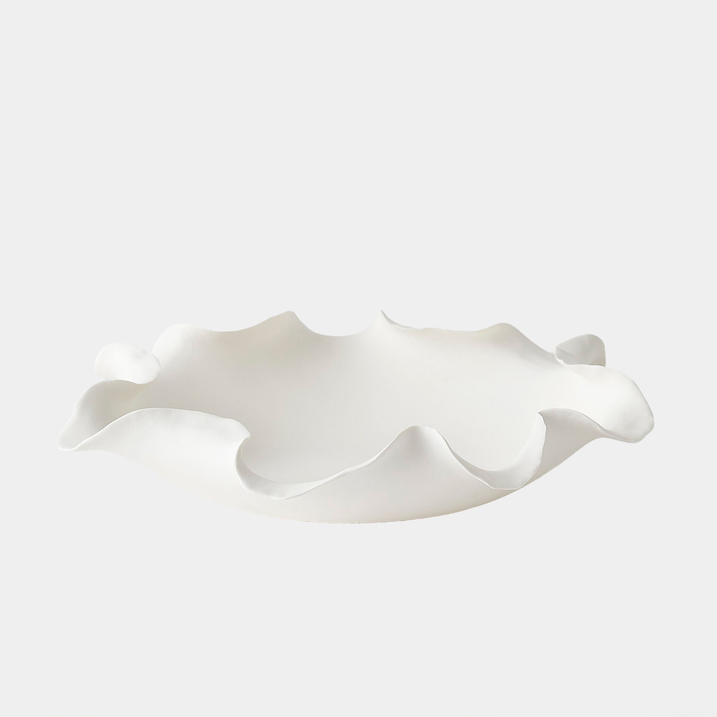 Folios Low Bowl-Matte White