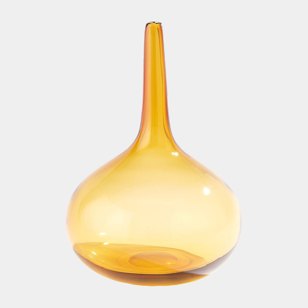 Pinnacle Bottle-Amber-Round