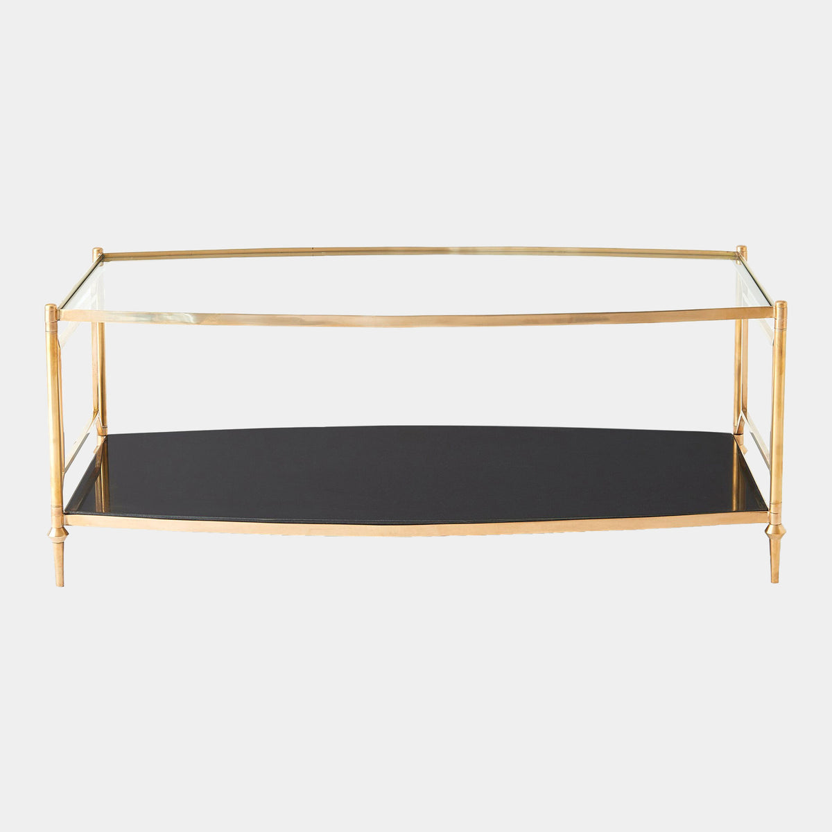 Camber Cocktail Table-Brass