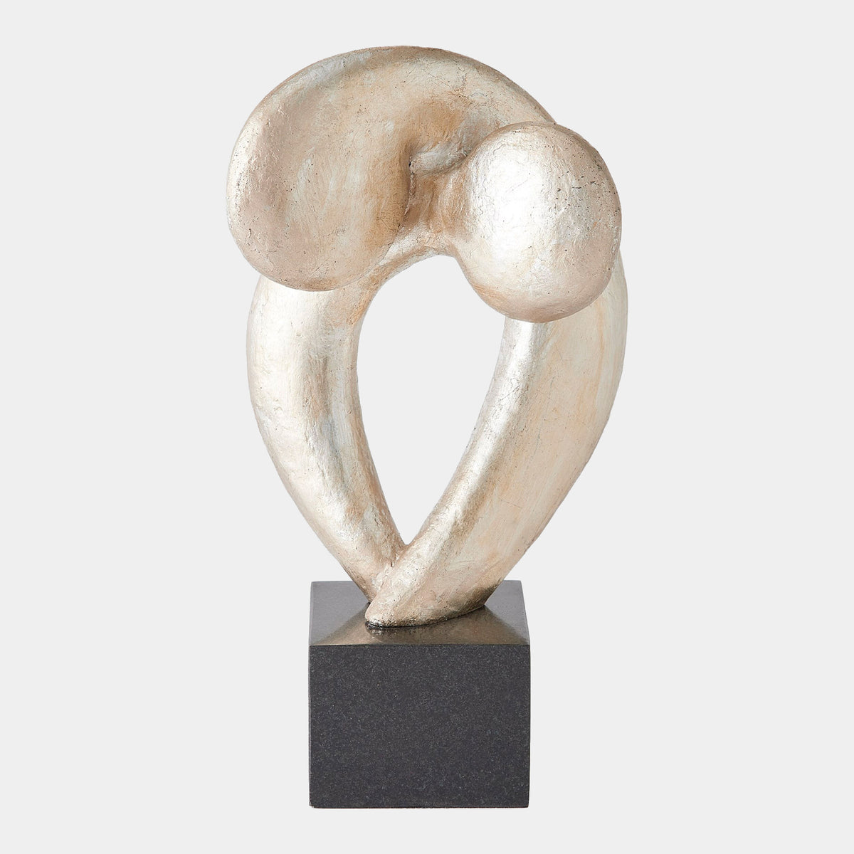 Align Sculpture-Silver Leaf