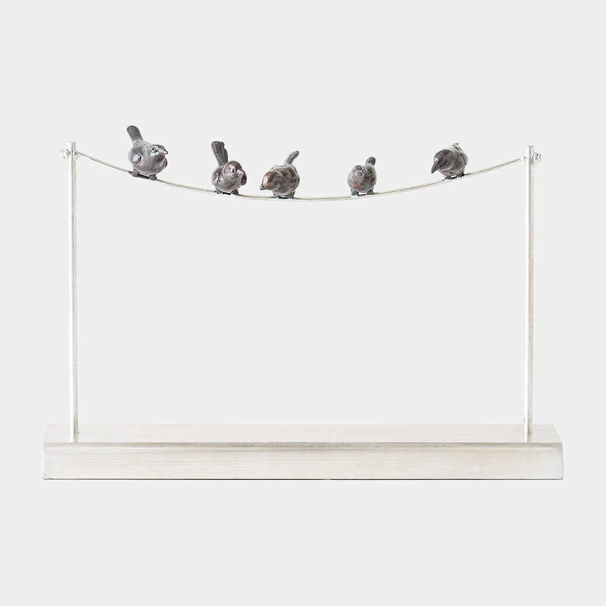 Birds on a Wire-Silver Leaf