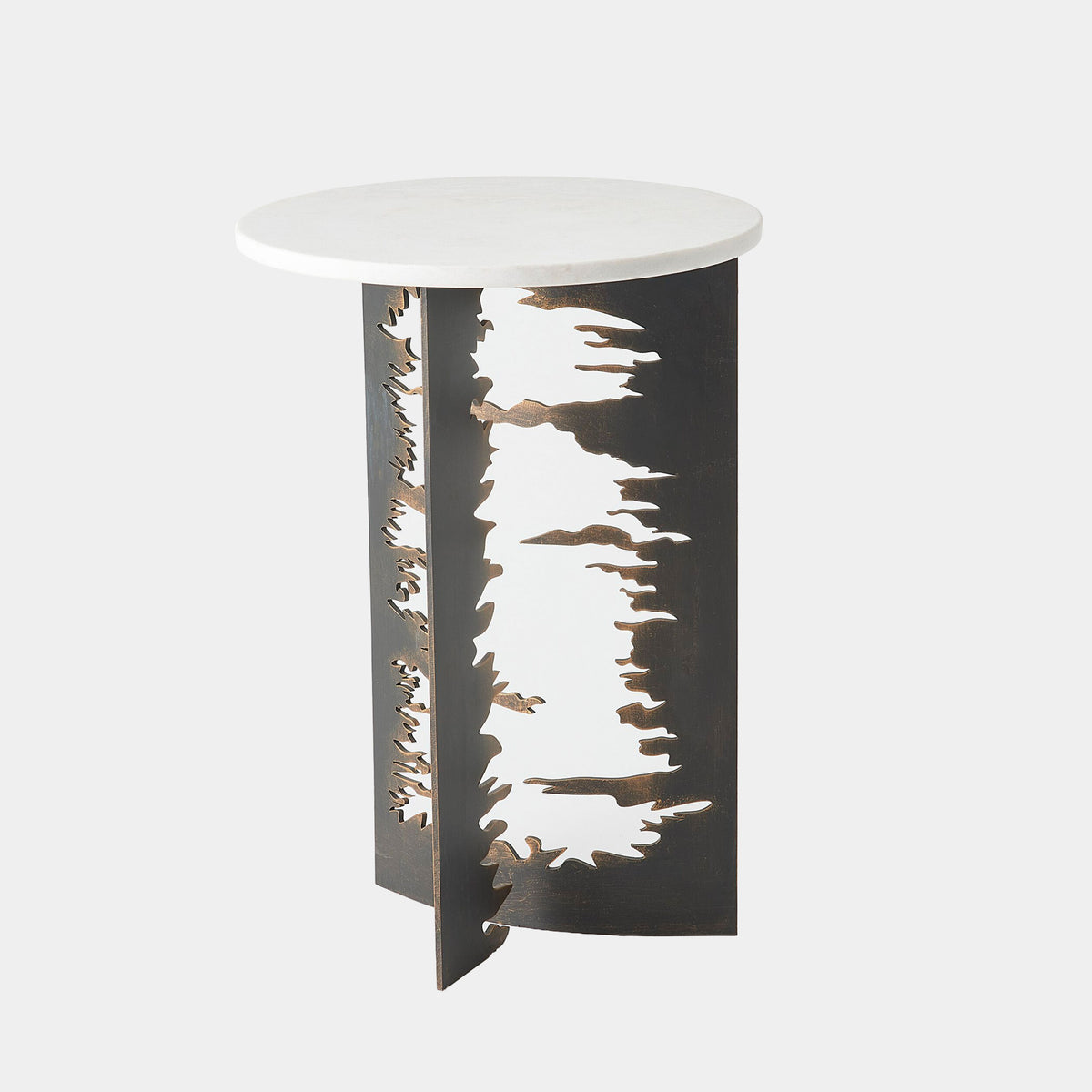 Inverness Cut Out Table-Bronze