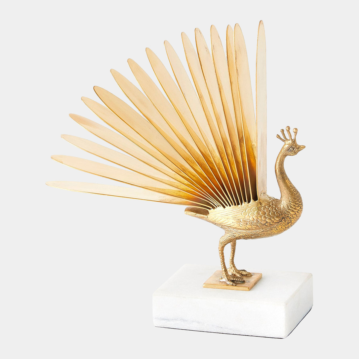 Pavona Sculpture-Brass