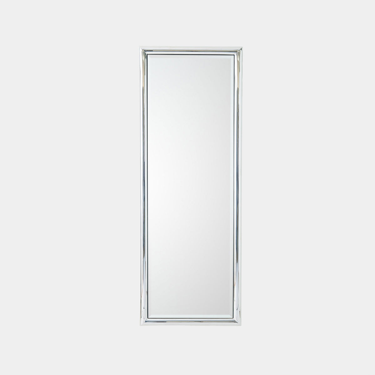 Bennett Floor Mirror-Nickel