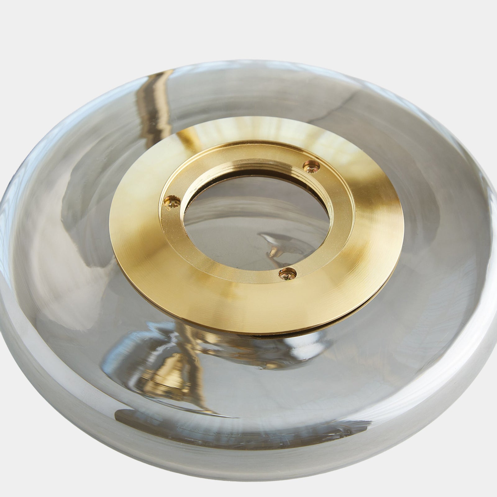 Stellar Floor Lamp-Smoke/Brass