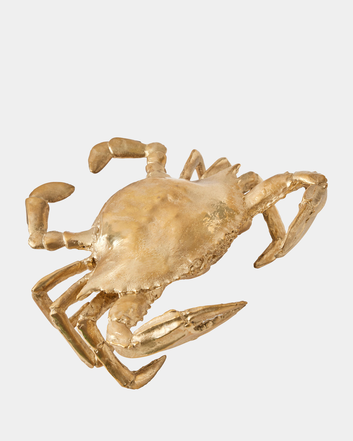 Crab Sculpture-Brass