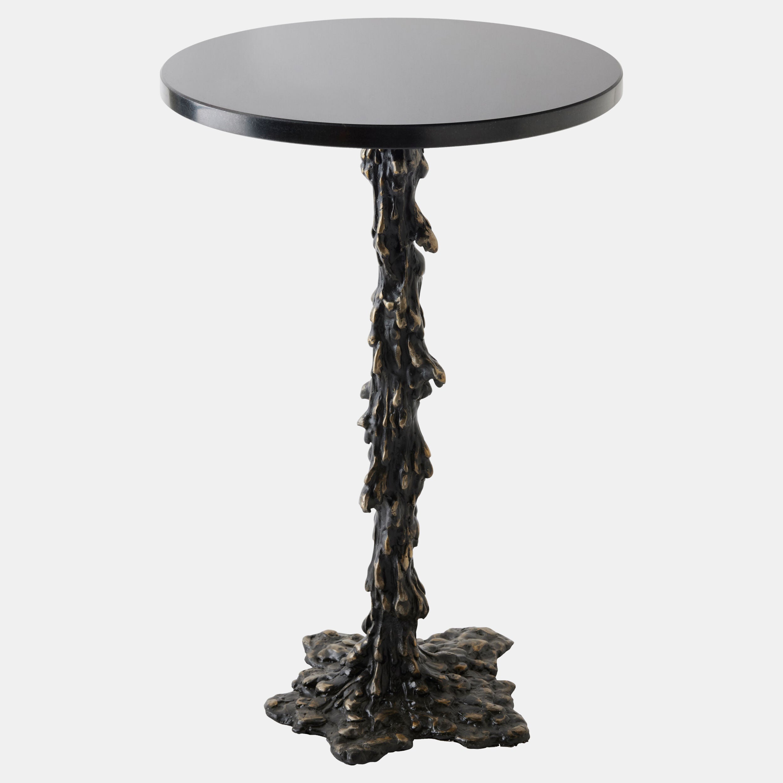 Melting Side Table-Black