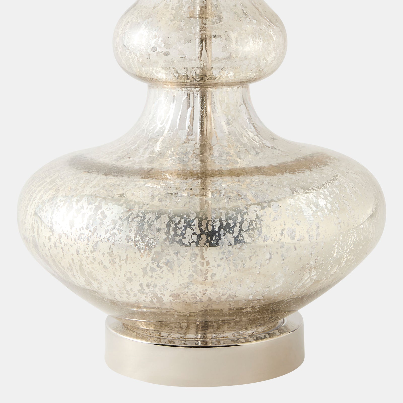 Balustrade Lamp-Mercury Glass