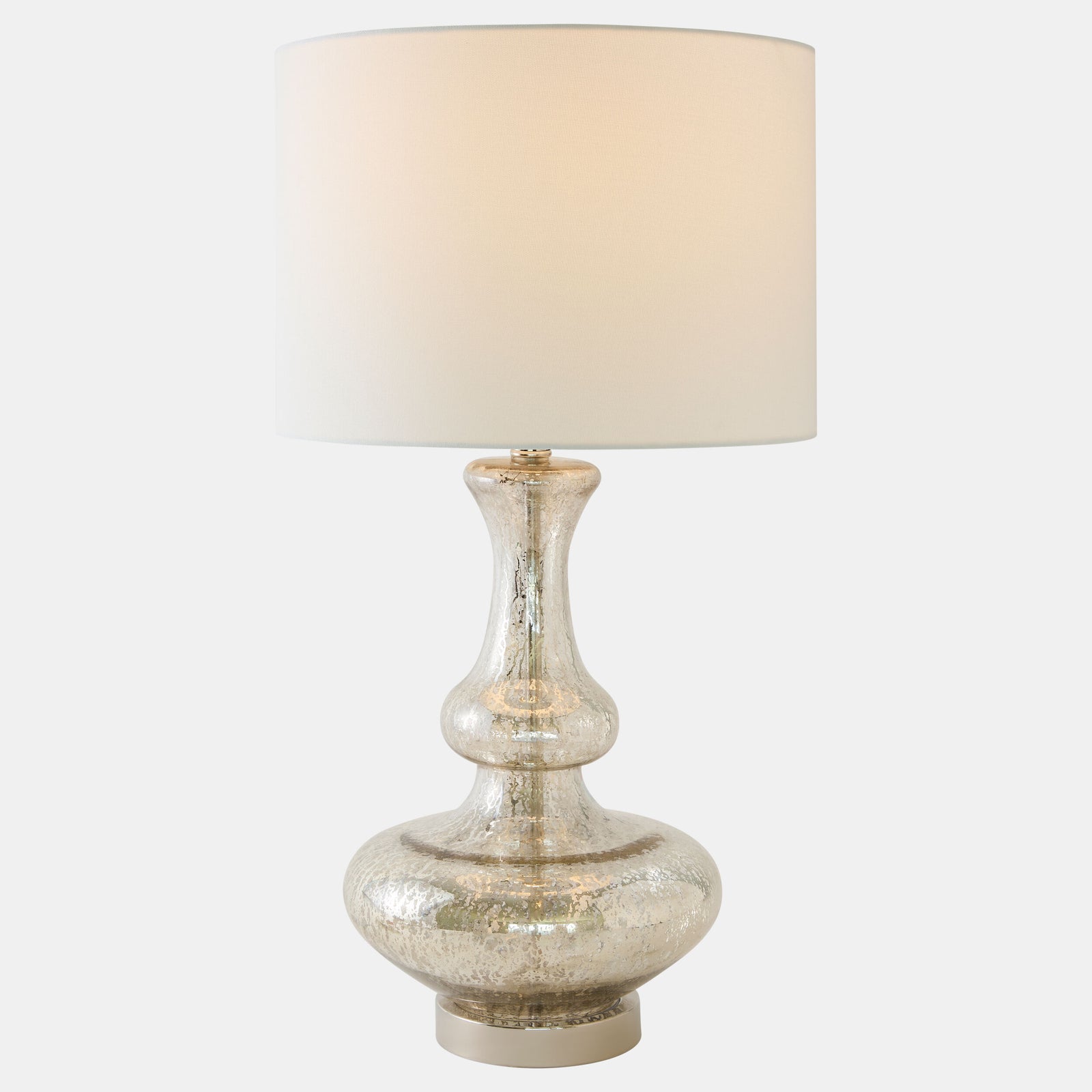 Balustrade Lamp-Mercury Glass