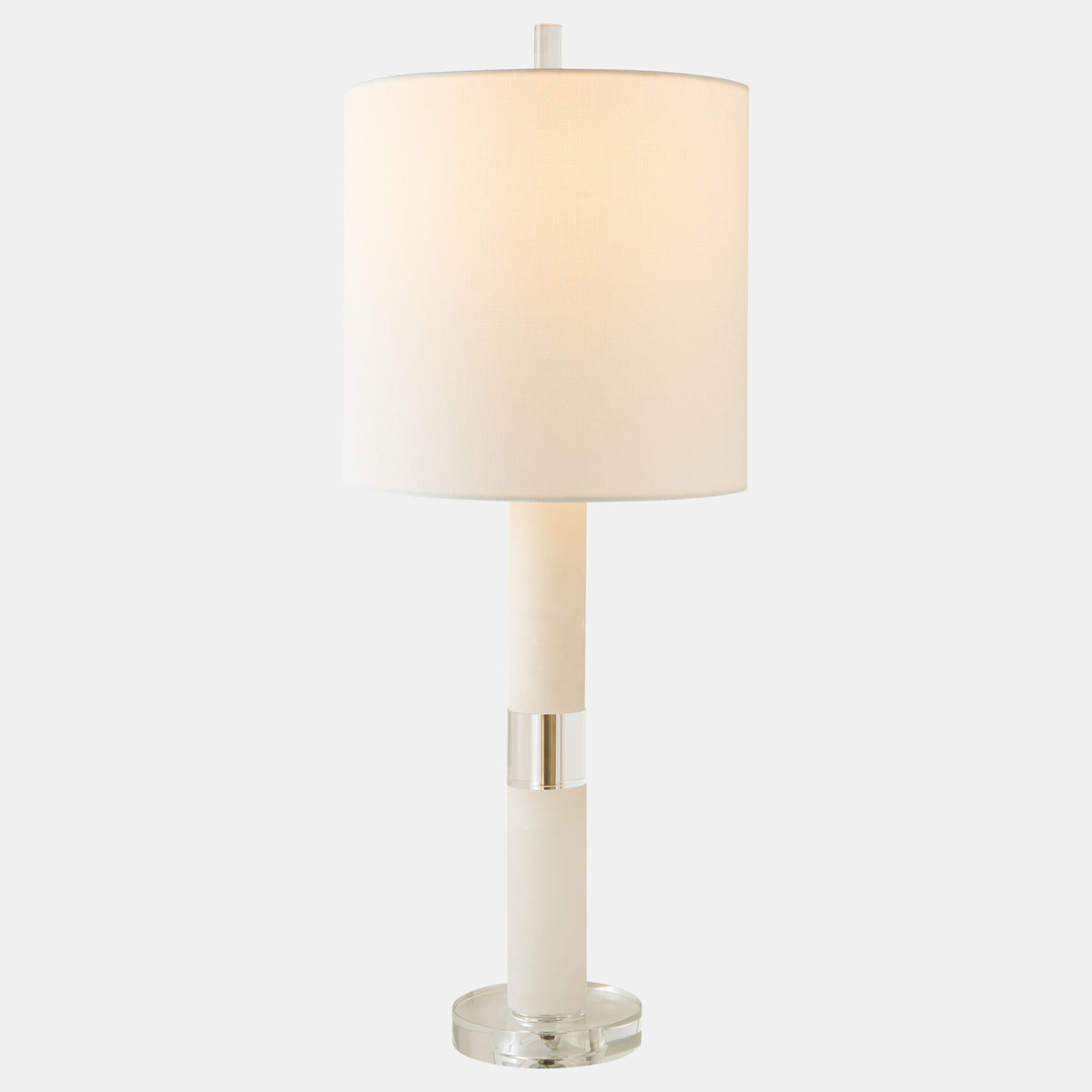 Meira Stacked Lamp-Alabaster/Acrylic/Brass