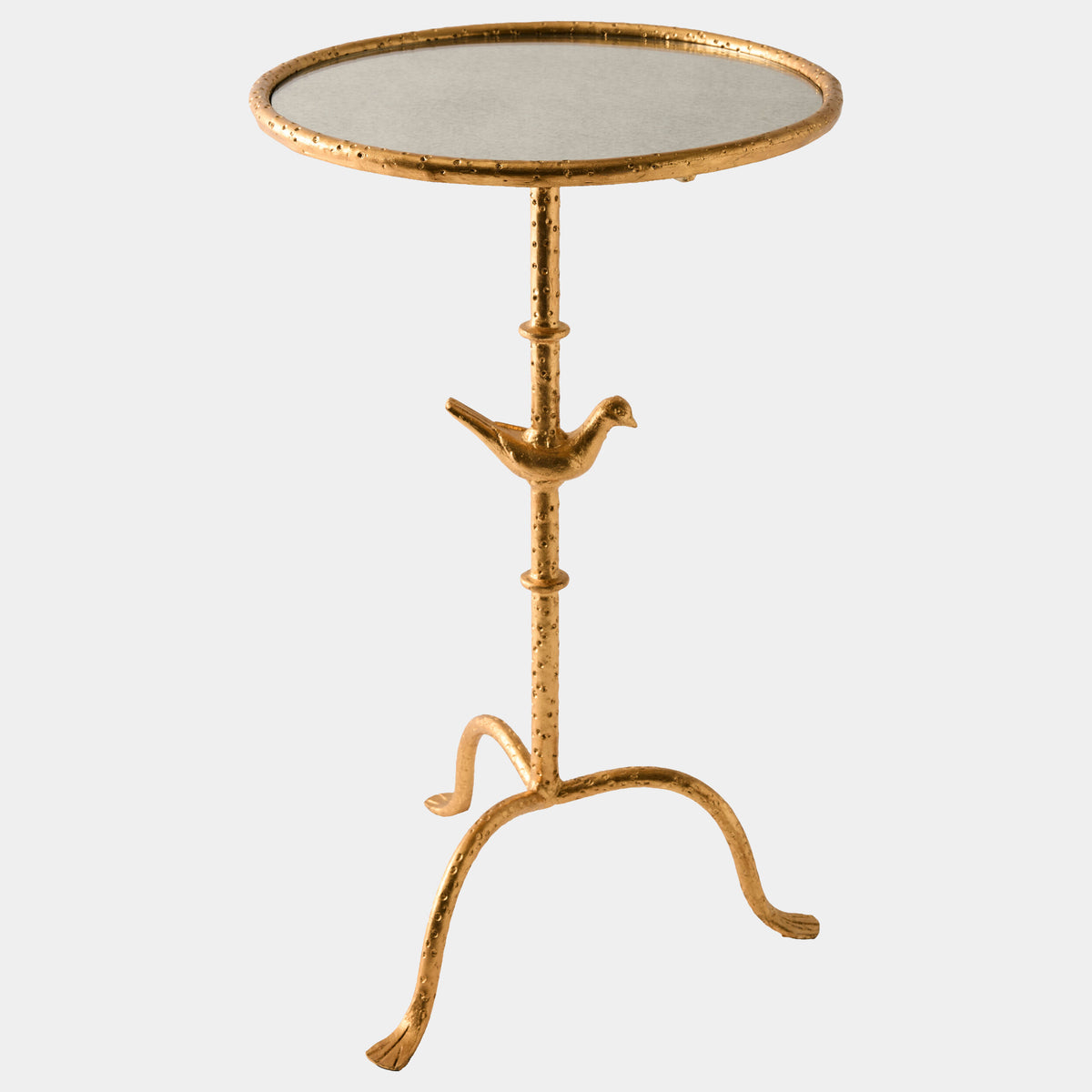 Giorgio Side Table-Gold Leaf