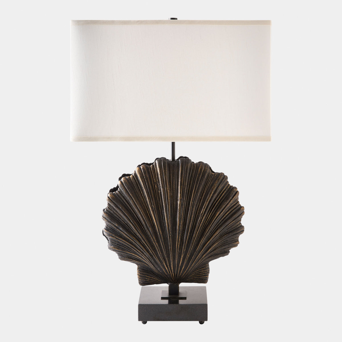 Sea Scallop Lamp-Bronze