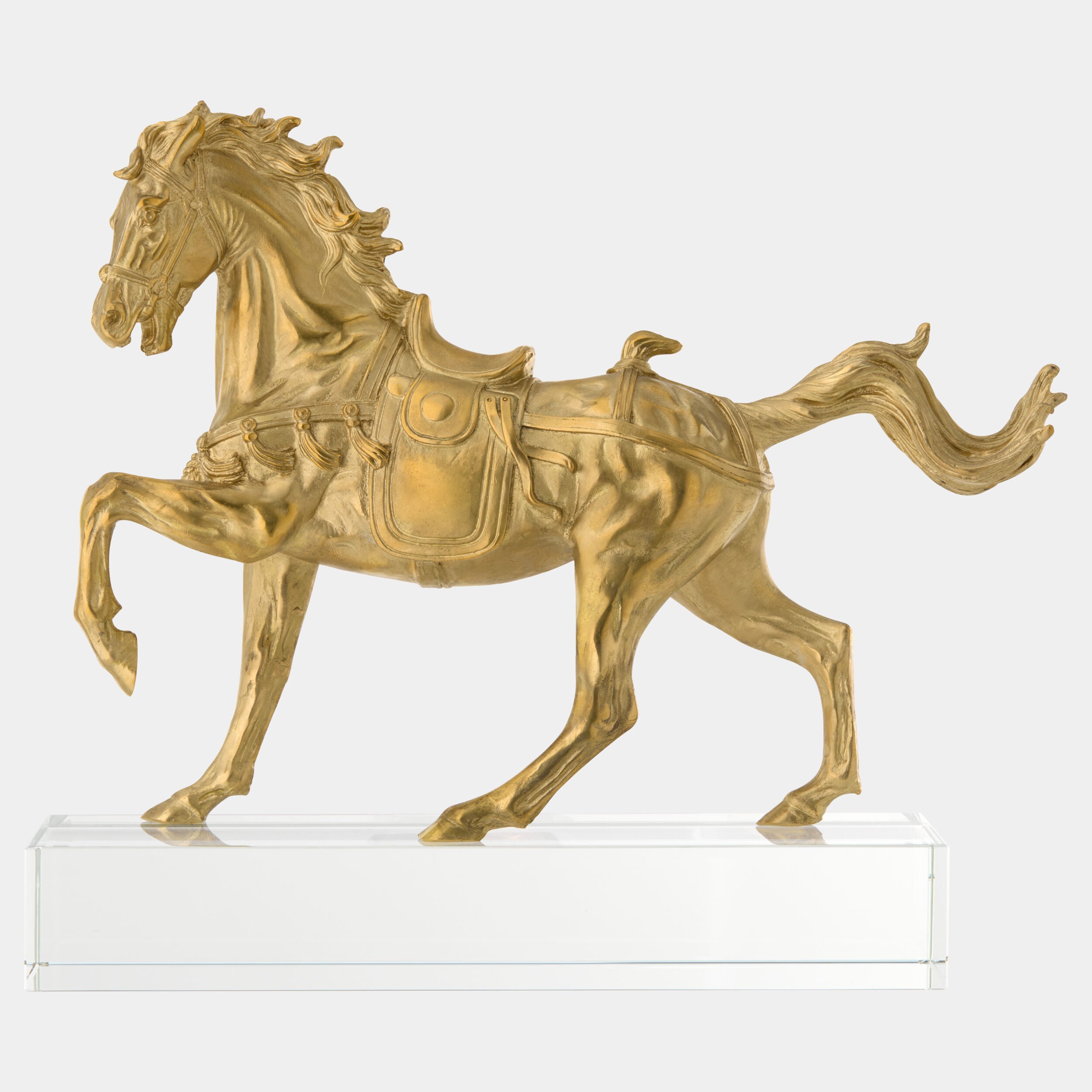 Wushen Horse on Crystal Base