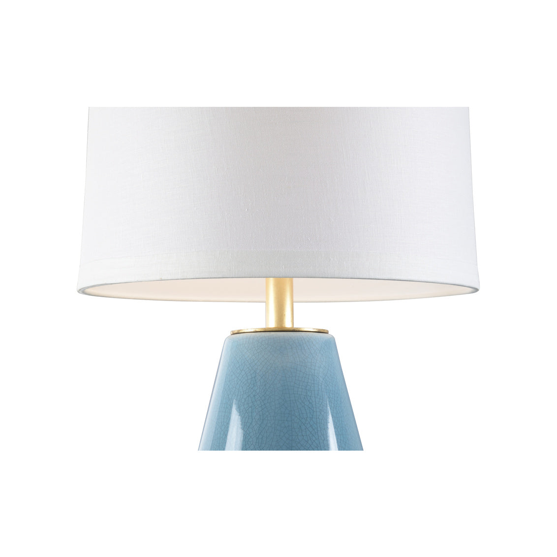 St Michael Lamp - Light Blue in 29 / Ceramic/Porcelain - Chelsea House
