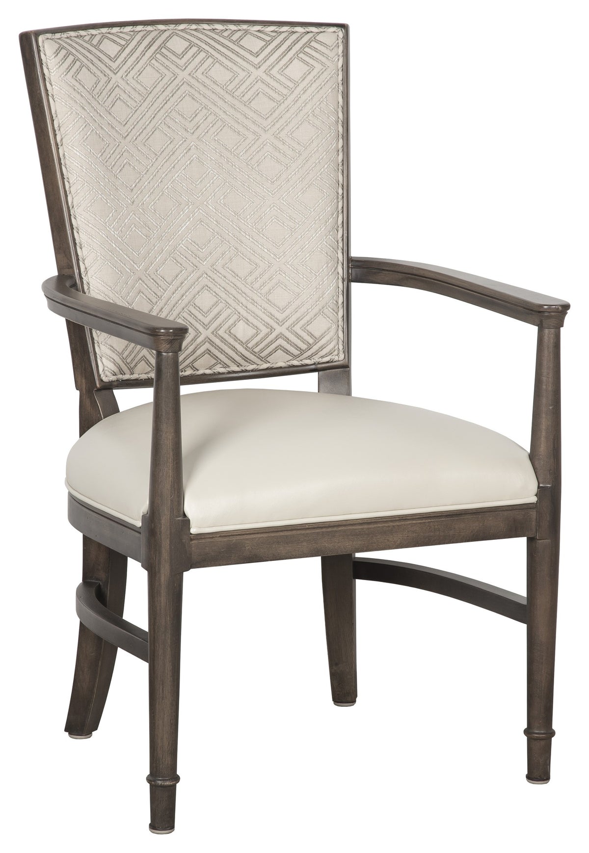 Catherine Leather Arm Chair (L-8847-04) - Fairfield Chair