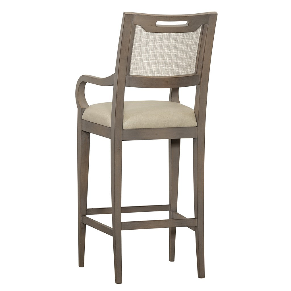 Reece Leather Bar Stool (L-8853-06) - Fairfield Chair