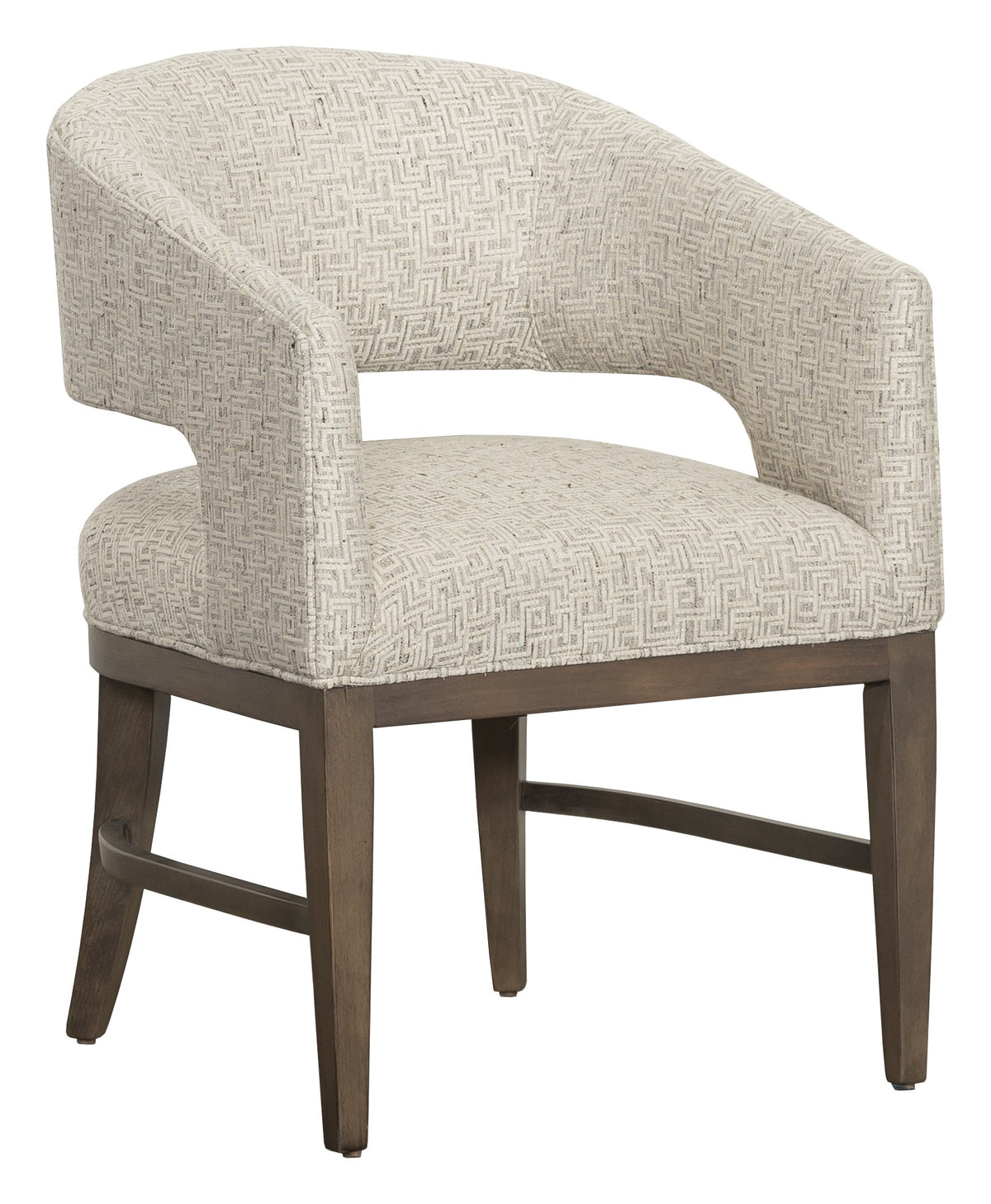 Cleo Leather Arm Chair (L-8854-04-M) - Fairfield Chair