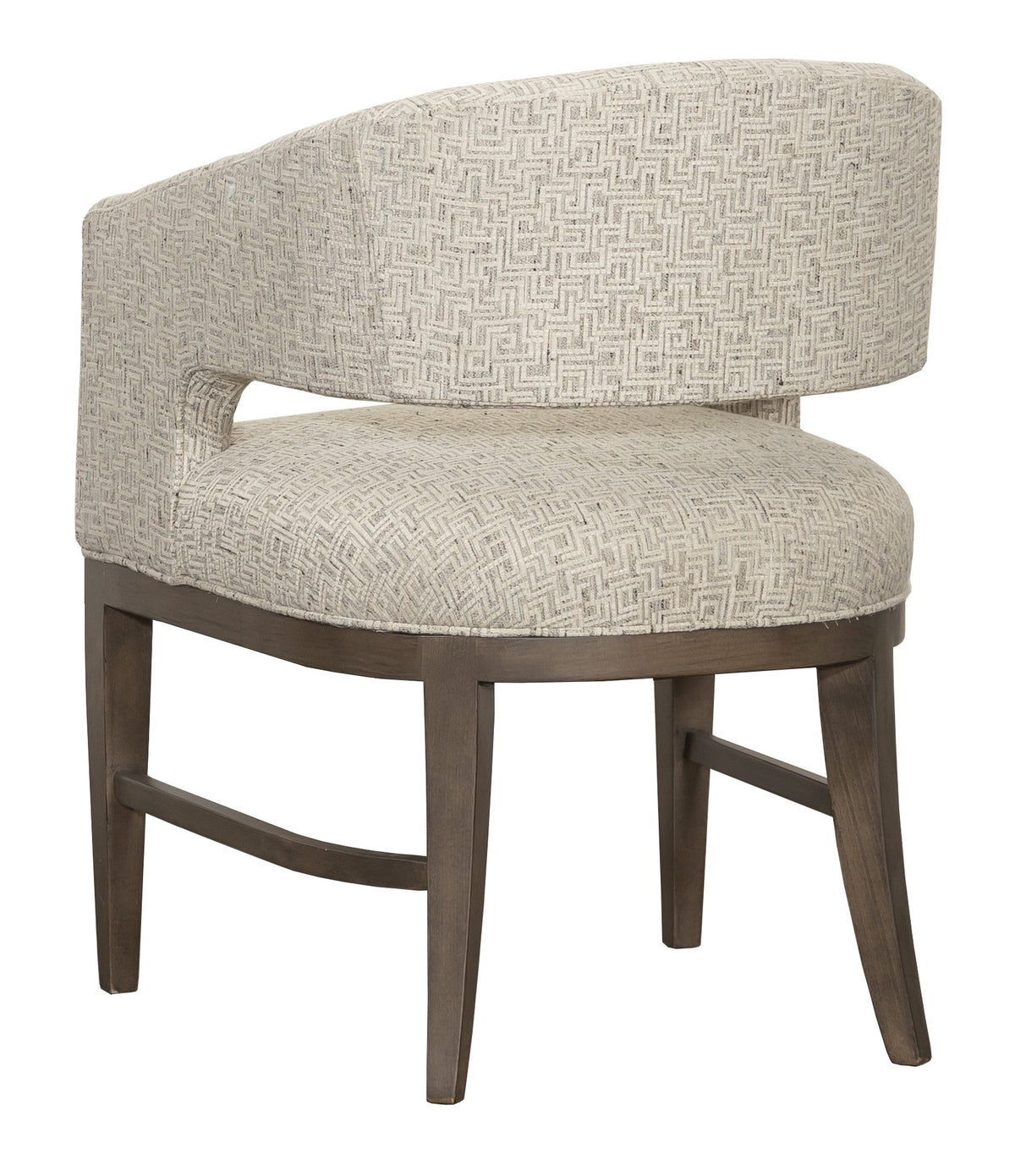 Cleo Leather Arm Chair (L-8854-04-M) - Fairfield Chair