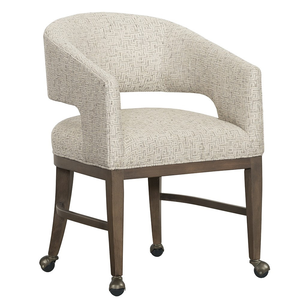 Cleo Leather Arm Chair (L-8854-A4) - Fairfield Chair