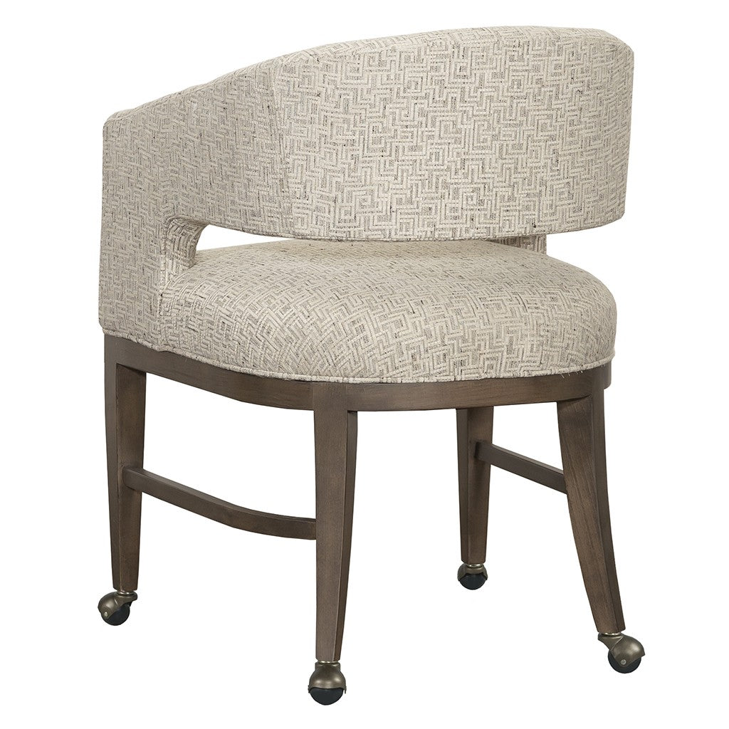 Cleo Leather Arm Chair (L-8854-A4) - Fairfield Chair